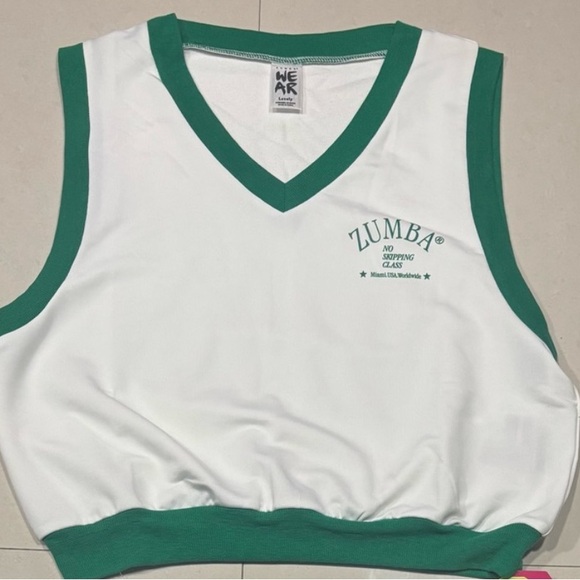 Zumba Fitness Tops - ZUMBA PREP SWEATSHIRT VEST - NWT